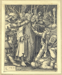 bacio di Giuda Hugenszoon, Lucas detto Luca di Leida