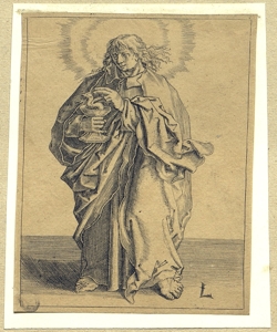 San Giovanni Evangelista Hugenszoon, Lucas detto Luca di Leida