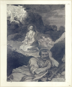 orazione di Cristo nell'orto di Getsemani Mellan, Claude