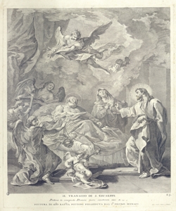 morte di San Giuseppe Monaco, Pietro