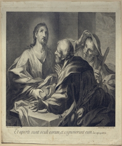 cena in Emmaus Ottaviani, Carlo