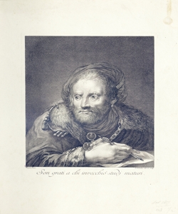 uomo anziano con occhiali, foglio e matita Peiroleri, Pietro