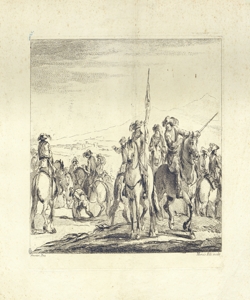 Cavalleria in marcia Pelli, Marco