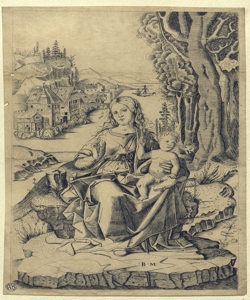 Madonna con Bambino Montagna, Benedetto