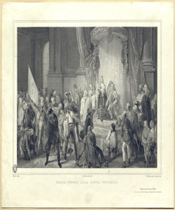 Maria Teresa alla dieta ungarica Ripamonti Carpano, Giuseppe