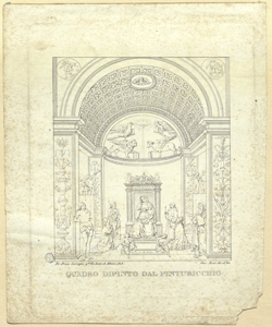 Madonna con Bambino in trono tra santi Rossi, Giuseppe