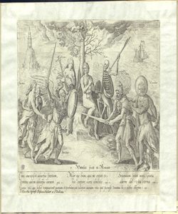 lotta tra l'anima e il vizio Sadeler