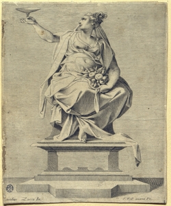 Pomona (?) Villamena, Francesco