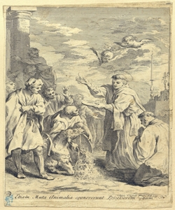 Sant'Antonio da Padova e il miracolo dell'asino 