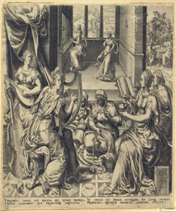 parabola delle vergini sagge e delle vergini stolte Muller, Harmen Jansz.