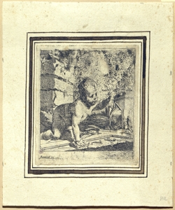 Ges¿ Bambino che benedice la Croce Anonimo