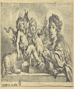 Madonna con Bambino e San Giovannino Schut, Cornelis