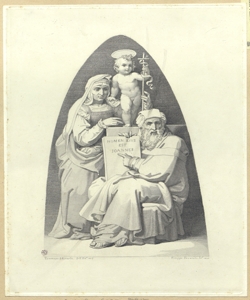 San Giovannino, Santa Elisabetta e Zaccaria Severati, Filippo