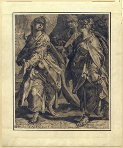 pie donne al sepolcro Sottili, Sebastiano