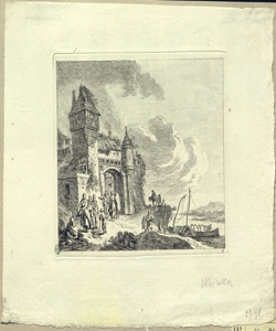 veduta della Senna Weirotter, Franz Edmund