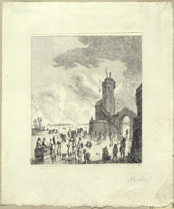 veduta della Senna Weirotter, Franz Edmund