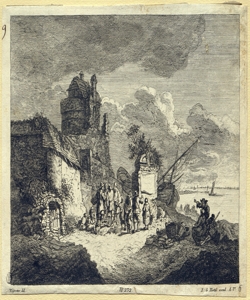 veduta della Senna Weirotter, Franz Edmund