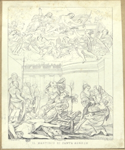 martirio di Sant'Agnese Spagnoli, Francesco