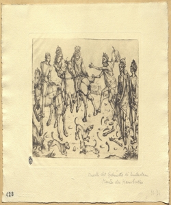 l'incontro di tre morti e tre vivi Maestro del Gabinetto di Amsterdam