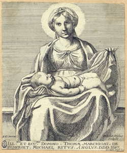 Madonna con Bambino dormiente Wright, John Michael