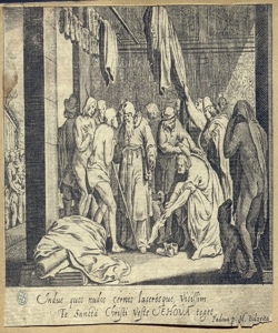 Sette opere di Misericordia: vestire gli ignudi Heintz, Joseph, il giovane