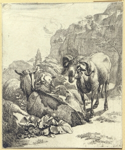 pecore e capre Roos, Johann Heinrich