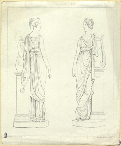 statua di Tersicore Zancon, Gaetano