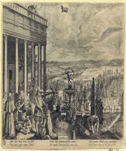 aprile e i suoi lavori Sadeler, Jan il Vecchio