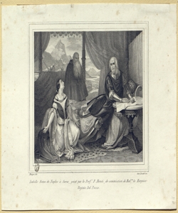 Isabella regina di Napoli a Sarno Bonatti, Gaetano