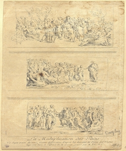 moltiplicazione dei pani Caylus, Anne Claude Philippe de