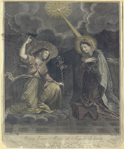 Annunciazione Aloja, Raffaelo