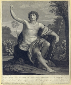 San Giovanni Battista predica nel deserto Aloja, Raffaelo