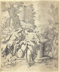 Cristo e la samaritana al pozzo Audenaerd, Robert van