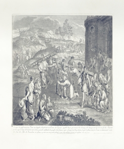 salita di Cristo al monte Calvario Audran, Jean