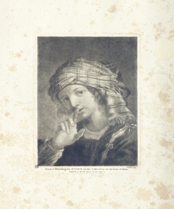 giovane donna con turbante Baillie, William