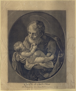 San Giuseppe e Ges¿ Bambino Baratti, Antonio