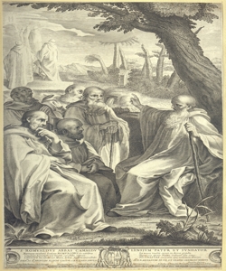 Visione di San Romualdo Baron, Jean