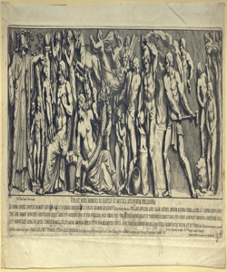 fregio con scene allegoriche di vita e morte Bartoli, Pietro Santi