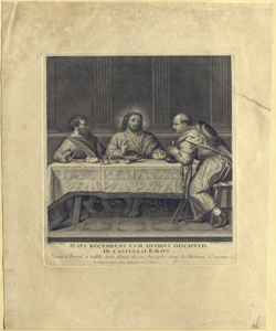 cena in Emmaus Bazin, Nicolas