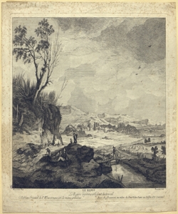 paesaggio fluviale con figure Beaumont, Pierre-Fran¿ois