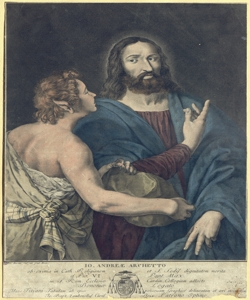 Cristo tentato da Satana Becceni, Pietro