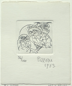 tre gufi Pizzoni, Isa