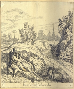 paesaggio con San Giovanni Battista bambino Lefebre, Valentin