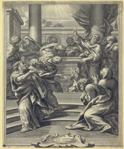 San Paolo predica ad Atene Bloemaert, Cornelis il Giovane