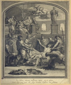martirio di San Lorenzo Audran, Girard