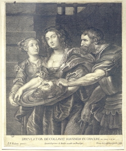 Salome con la testa di San Giovanni Battista sul piatto Loisy, Pierre il Giovane