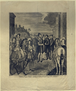 incontro tra gli imperatori Carlo V e Francesco I Prenner, Georg Caspar von