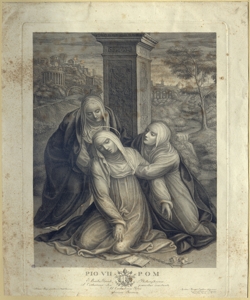 La morte di Santa Caterina da Siena Bonajuti, Ignazio