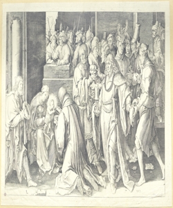 adorazione dei Re Magi Hugenszoon, Lucas detto Luca di Leida