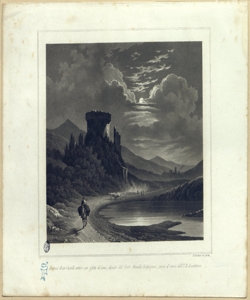 Paesaggio notturno Cherbuin, Louis